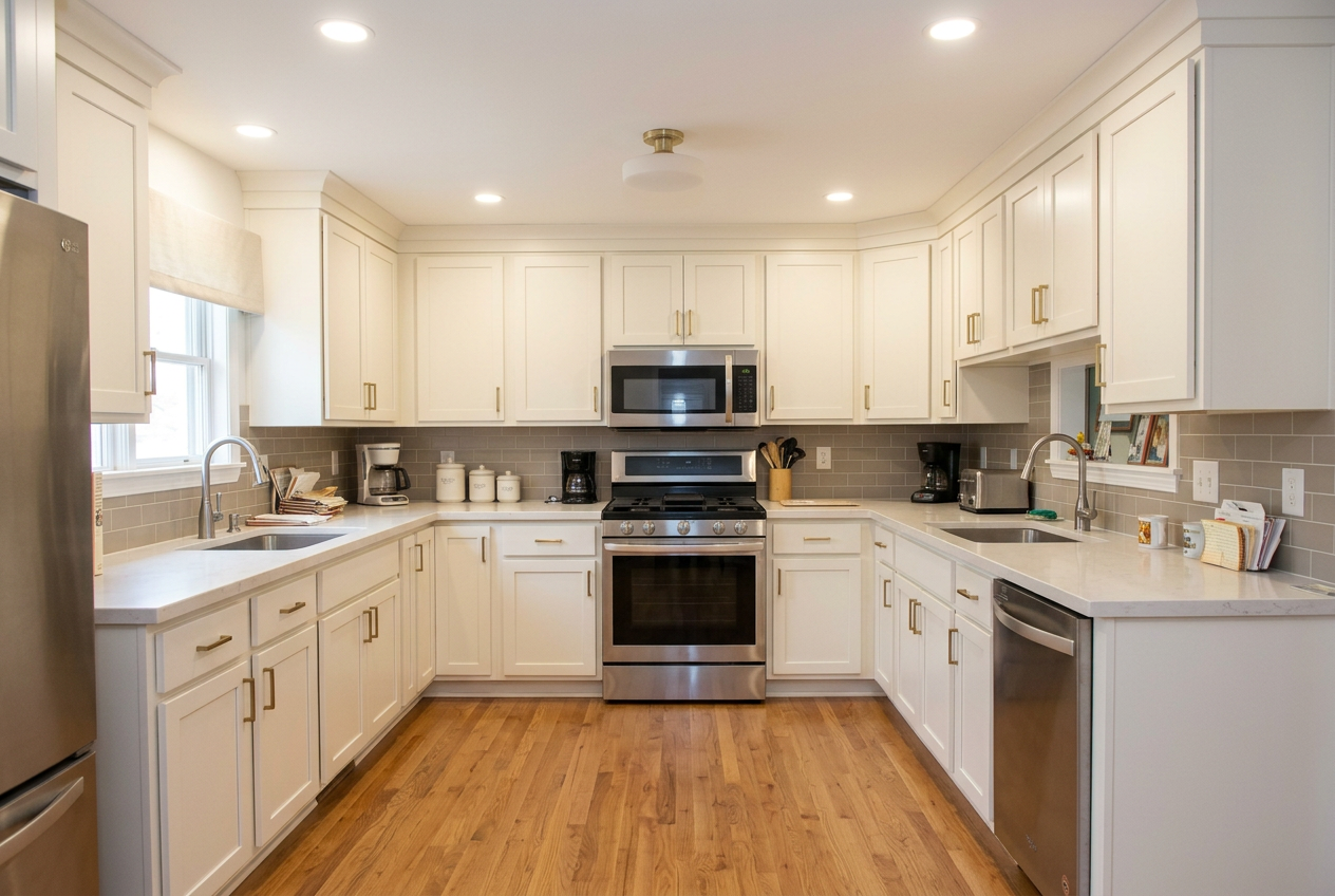 Luxury kitchen after Dream Craft Builders remodel